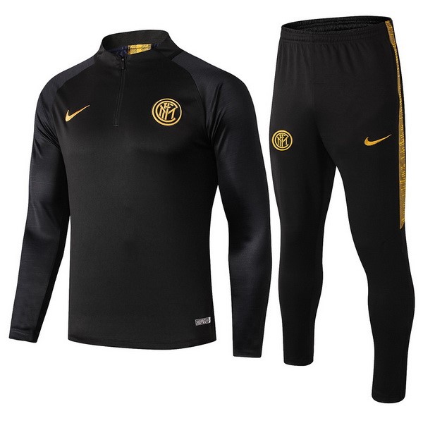 Futbol Chandal Inter Milan 2019-2020 Negro Amarillo